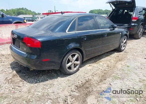 2007 Audi A4 3.2 z USA, uszkodzony, nr VIN WAUDH78E37A127216
